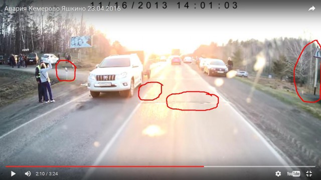 В сети появилось видео резонансного ДТП с участием экс-главы ГИБДД