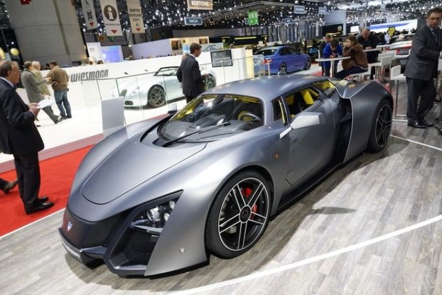 Новая "Marussia B2" в Женеве