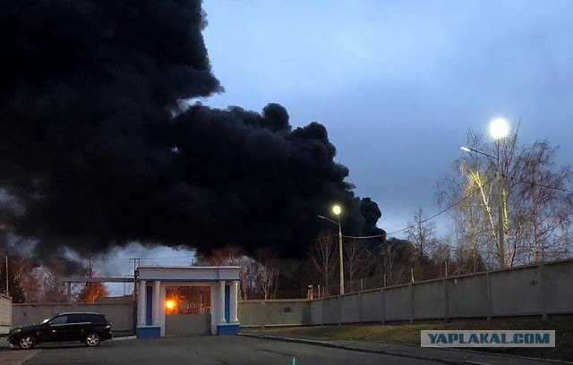 В Красноярске загорелся завод Красмаш - производитель ракет "Булава", "Синева" и "Калибр"