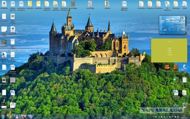 Оформление рабочего стола