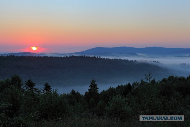 Западная Украина. Край где живут облака.
