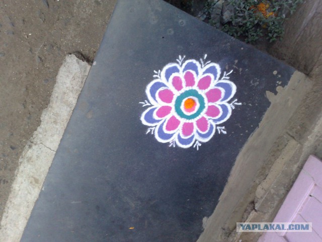 Rangoli - Индийское народное творчество