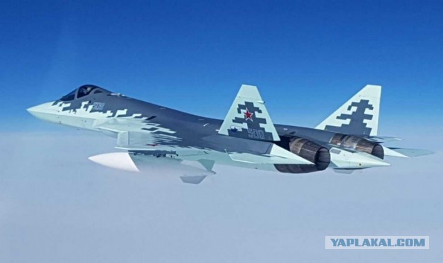 Серийный вариант истребителя Т-50 получил официальное наименование Су-57