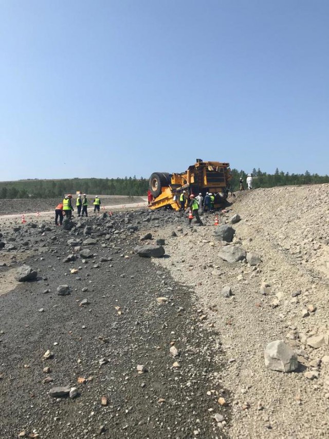 Авария на Быстринском ГОКе