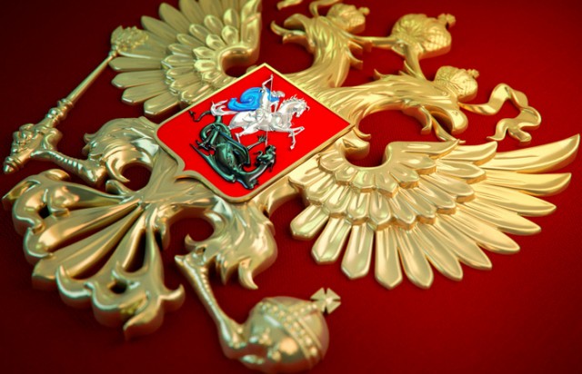 Почему на гербе Российской Федерации две головы, но три короны