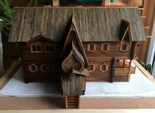 Терем в Китай-городе, 3370 деталей Масштаб 1:72