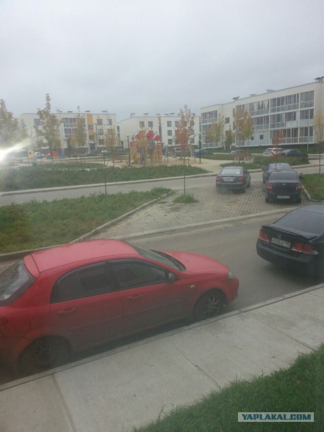 О личной парковке. Мое решение проблемы.