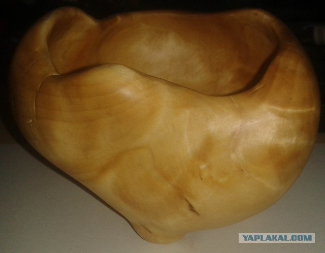 Вазочка из берёзового сувеля