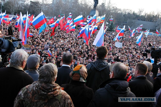 Мы бежали по горящему мосту, Севастополь в феврале 2014