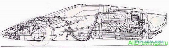 Lamborghini Countach - для любитель классики