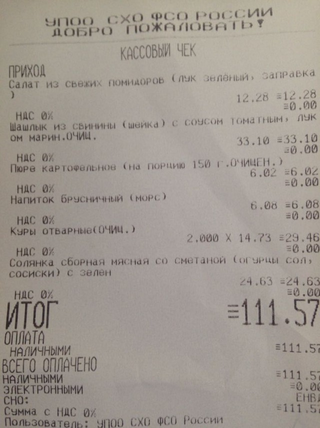 Как я пообедал в Мэрии Москвы