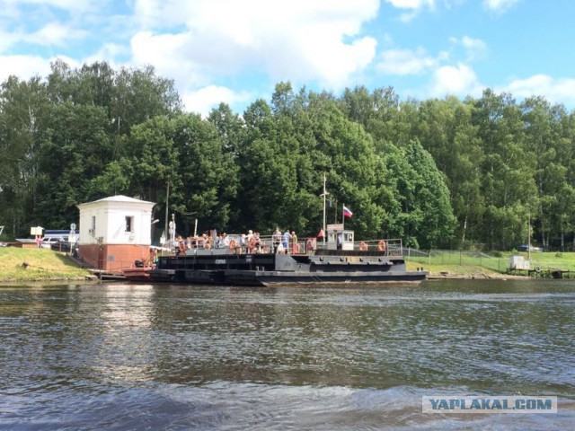 Прогулка на катерах Петербург-Москва.