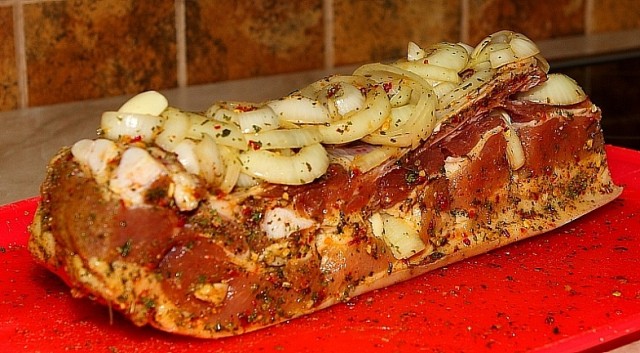 Нифига не диетическая грудинка