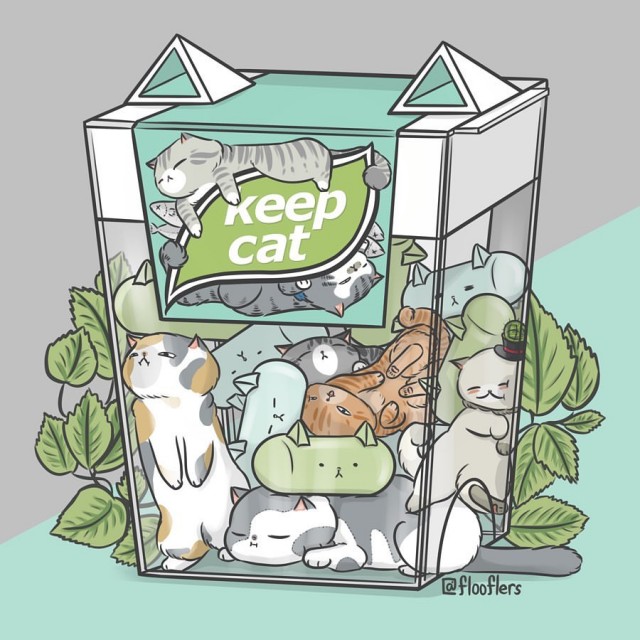 Котик сделает лучше любой логотип