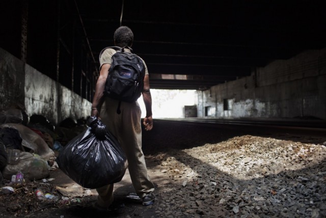 Жизнь бездомных в Нью-Йорке