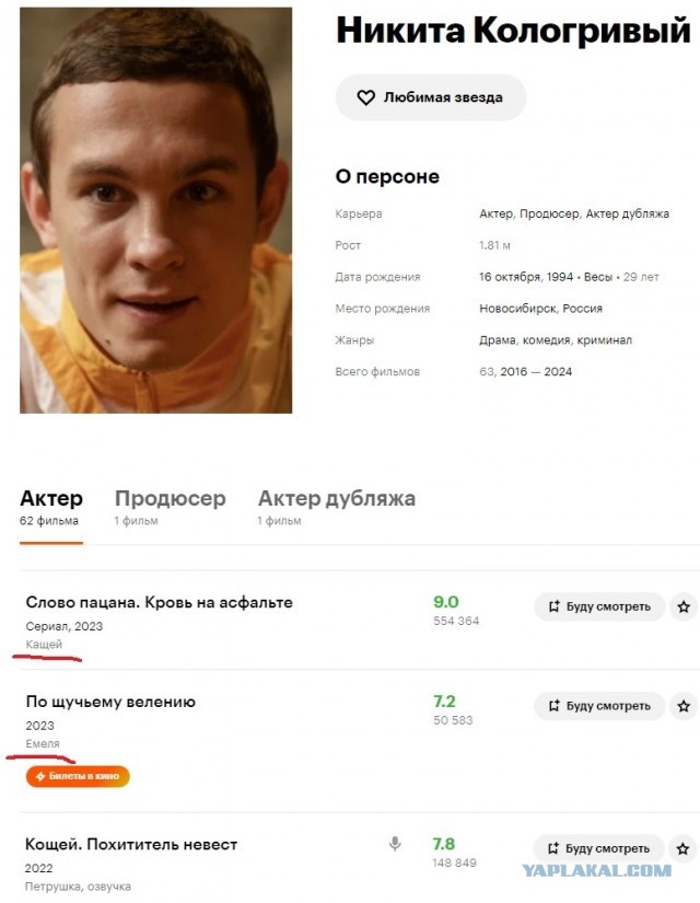 Я тут посмотрел "по щучьему велению"