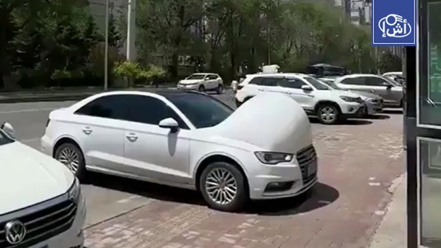 В Китае из-за рекордной аномальной жары появились «беременные автомобили»