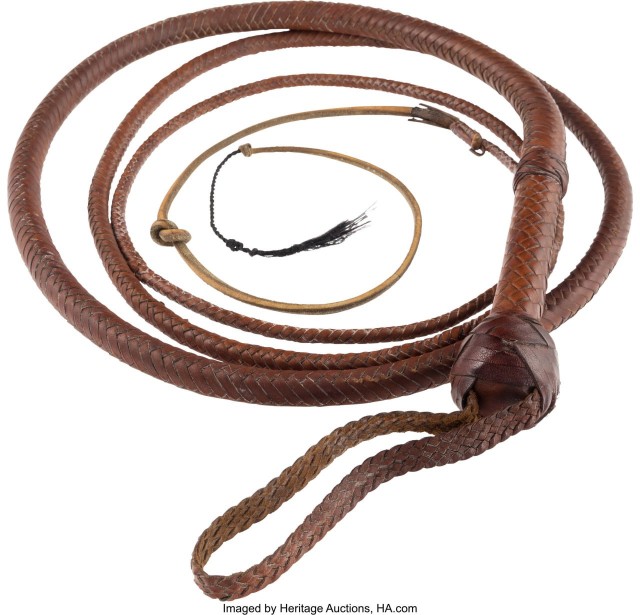 Хлыст Индианы Джонса продали на аукционе за $525 тысяч