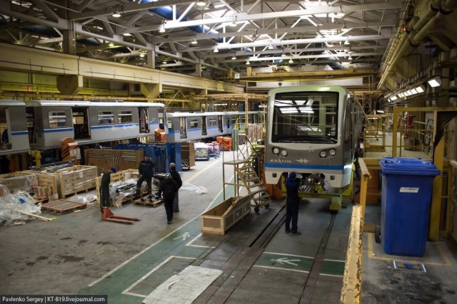 Метровагонмаш: как изготавливается метро