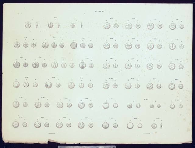 Обмундирование Императорской армии, 1844 год.