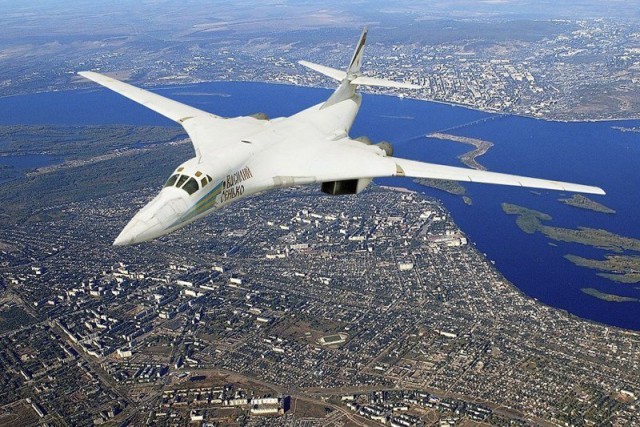 Ту-160 оглушил весь Волгоград переходом на сверхзвук