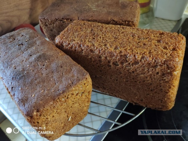 Хлеб заливной с солодом и ржаной мукой