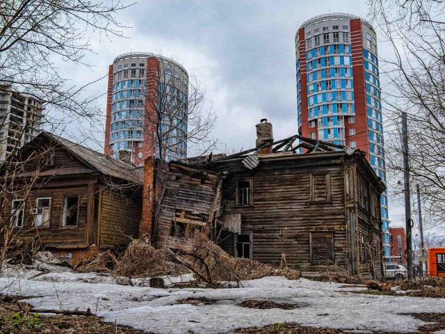 Российские города с самой варварской застройкой исторического центра