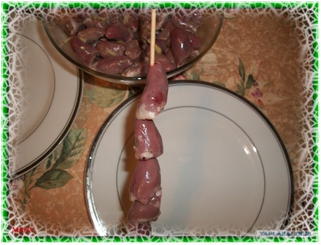 Сердечки куриные + филе