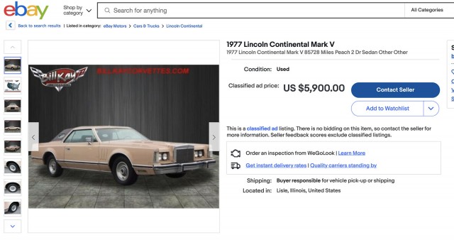 «Анбоксинг» Lincoln Continental Town Car 80-х годов