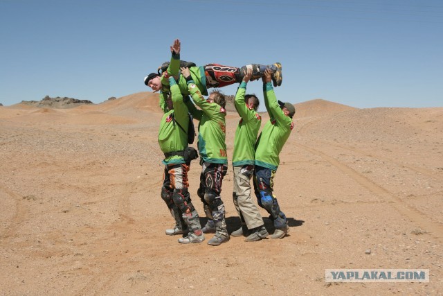 В Монголию на мотоциклах 2006