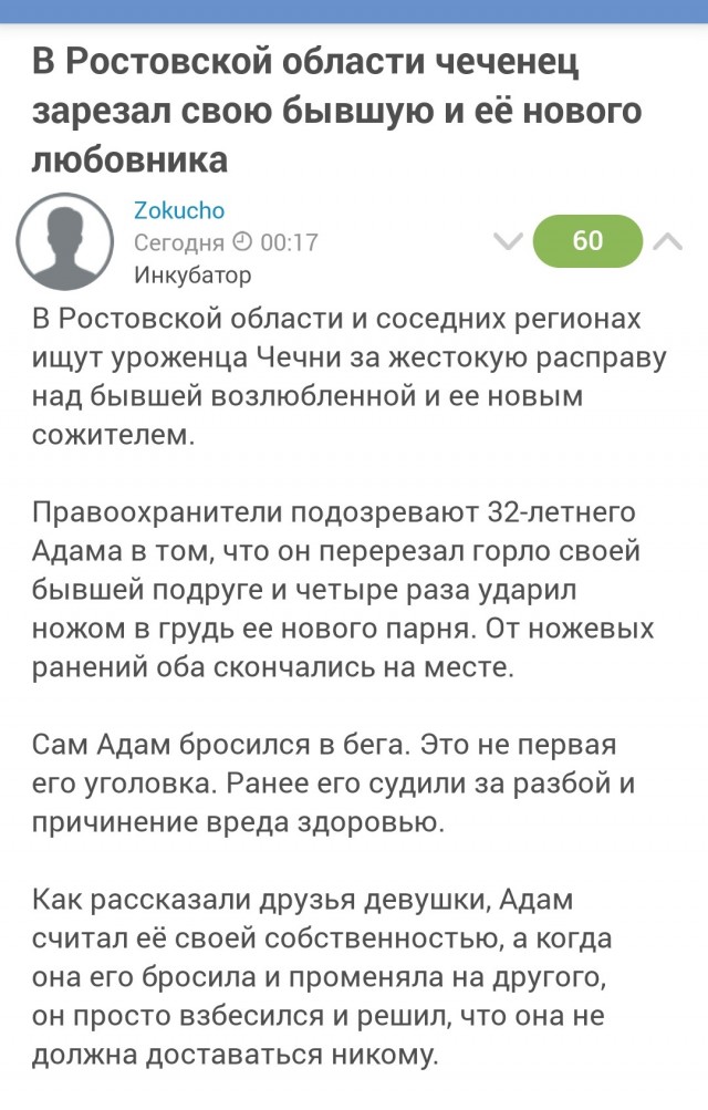 Кремль не может вмешаться в инцидент с главой МЧС Чечни Цакаевым