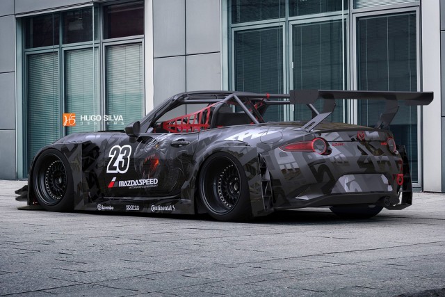 Беспощадный тюнинг Mazda