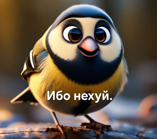 Очередь на срывание масок с  милых птичек и зверушек дошла до синичек.