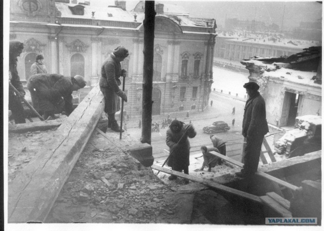 Блокадный Ленинград 1943 год