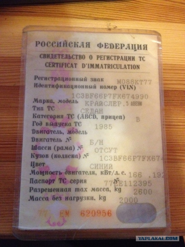 О моей машине.