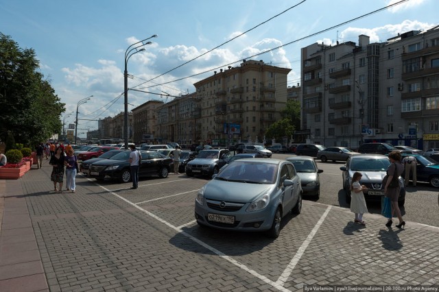 Москва - грязный город