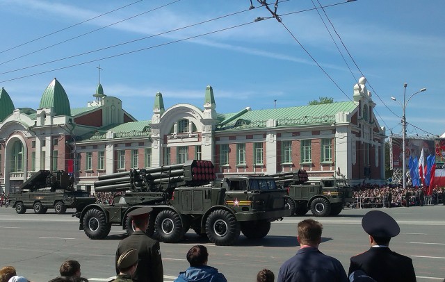 Парад Победы в Новосибирске