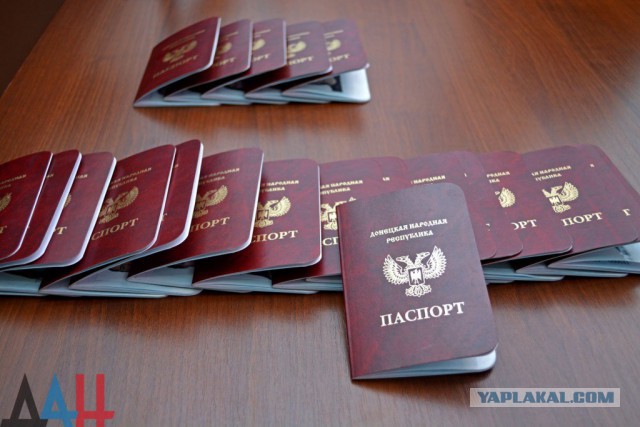 Захарченко вручил первые паспорта республиканского образца 20 гражданам ДНР