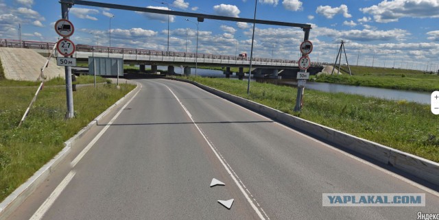 Сегодня ночью под мост глупости влетела 158-я ГАЗель