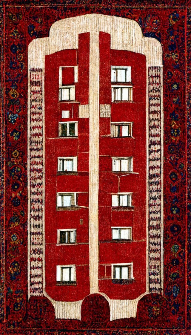 Нейросеть midjourney представила, как бы выглядели панельки в самых разных стилях.