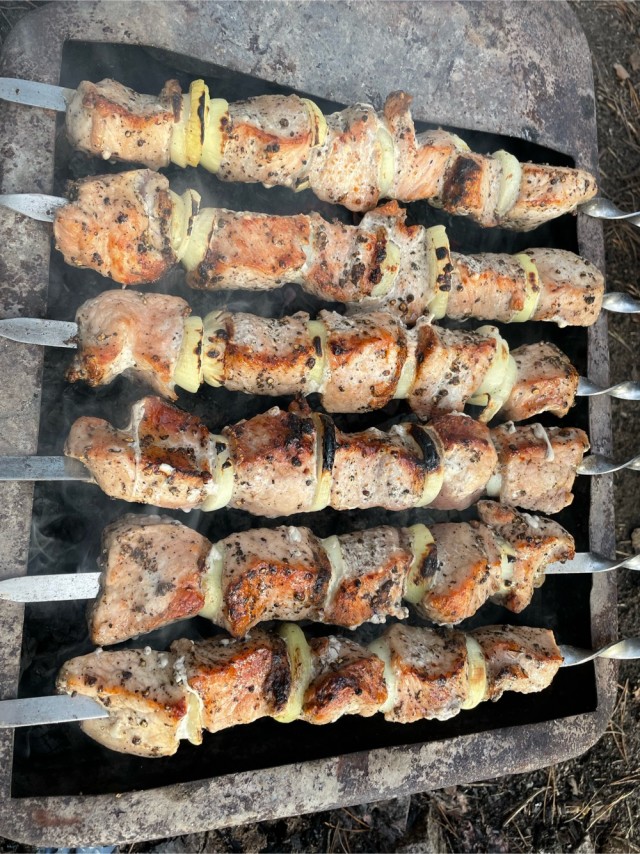 На шашлык в последний тёплый день