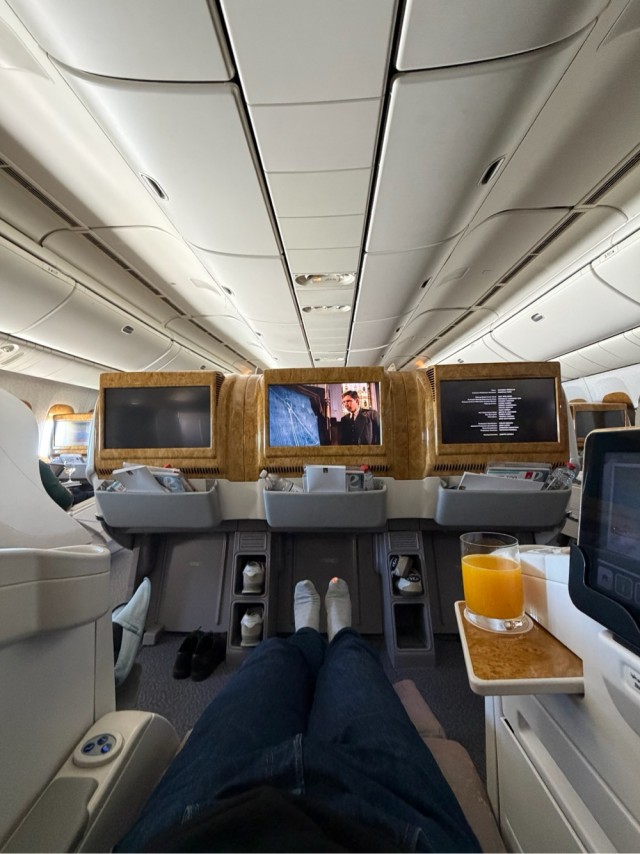 Как я в бизнес-классе летал