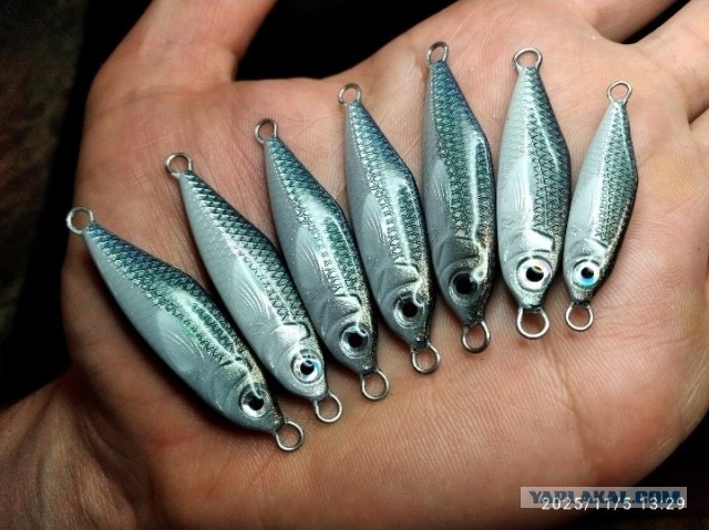 Изготавливаю на заказ рыболовные спиннинговые приманки (блесны-пилькеры).