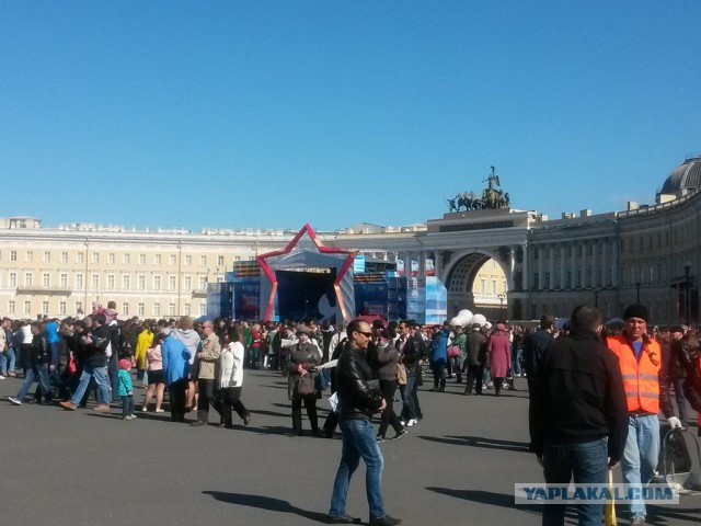 Парад 9 Мая 2015 в Санкт-Петербурге