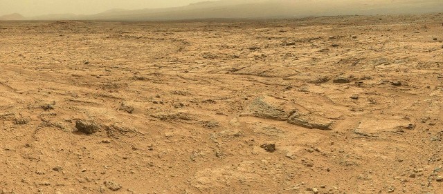 Curiosity на дне