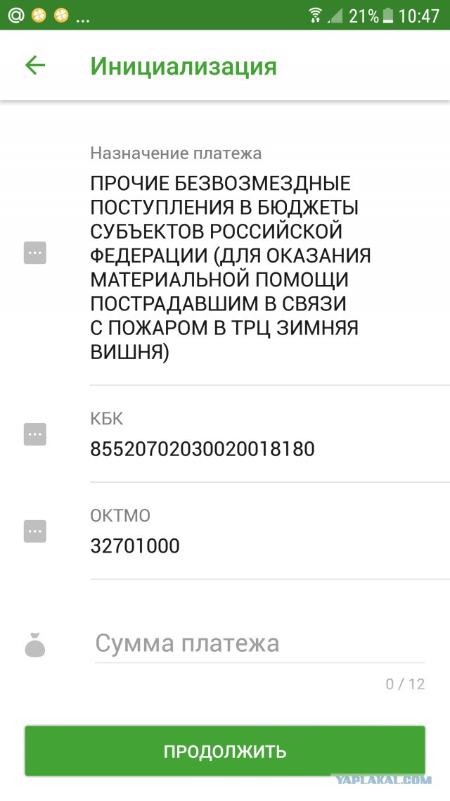 Сбер и пожертвования