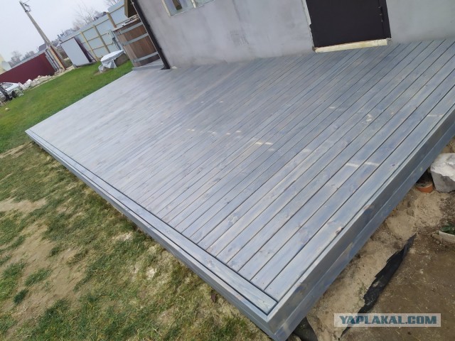 Веранда в курятник своими руками