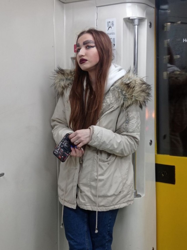Модники из российского метрополитена