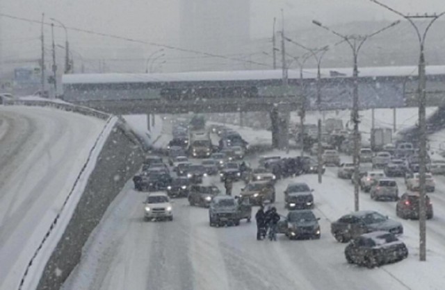 Авария в Новосибирске