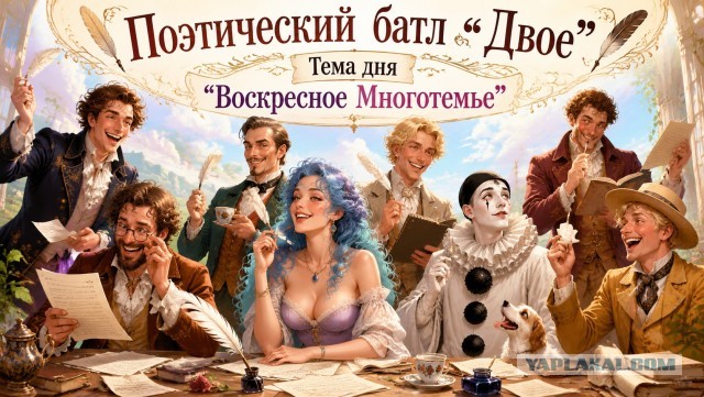 Двое, поэтический батл